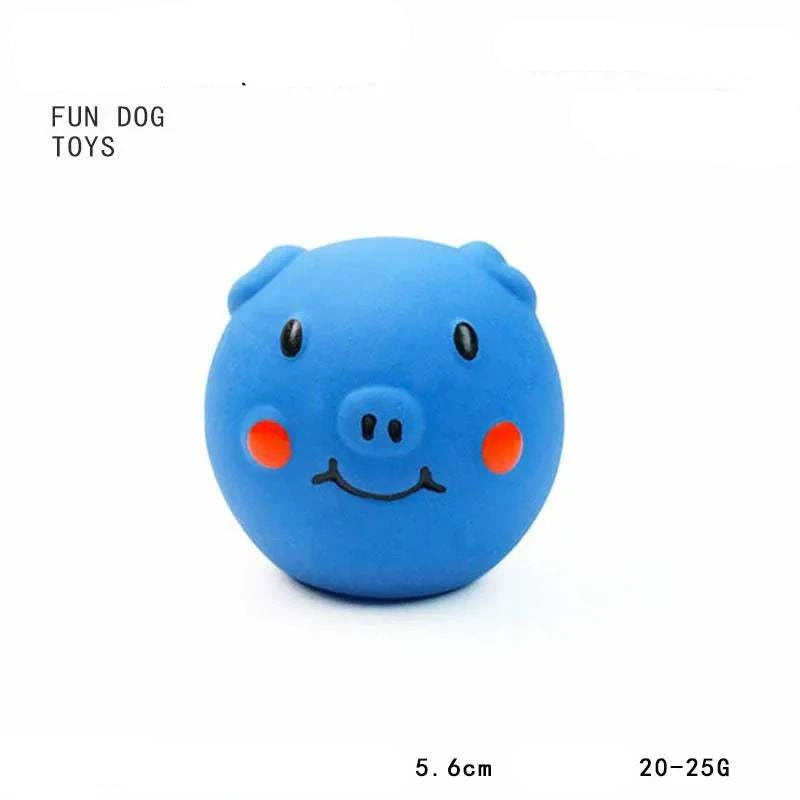 SqueakyPaws Latex Dog Toy durable squeaky chew toy for dogs