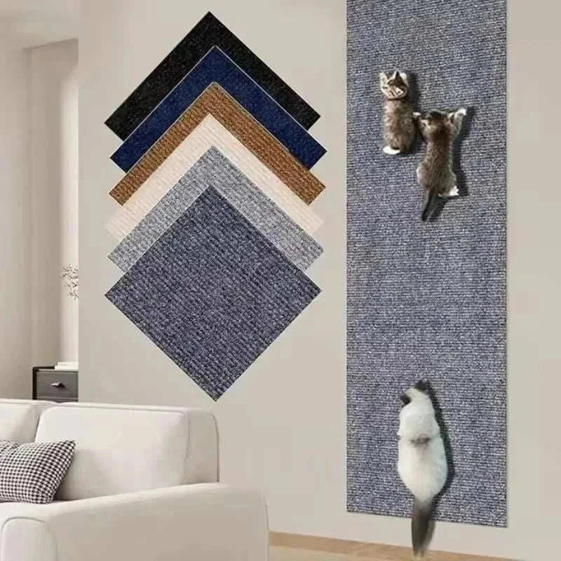 Cat Scratch Mat self-adhesive furniture protector for cats preventing scratches on sofas and walls