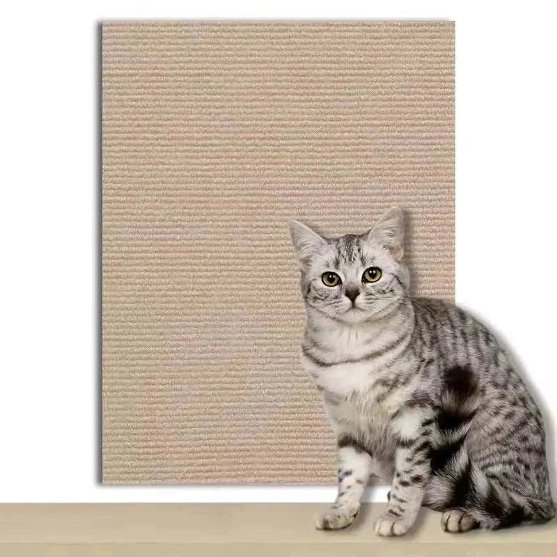 Cat Scratch Mat self-adhesive furniture protector for cats preventing claw damage