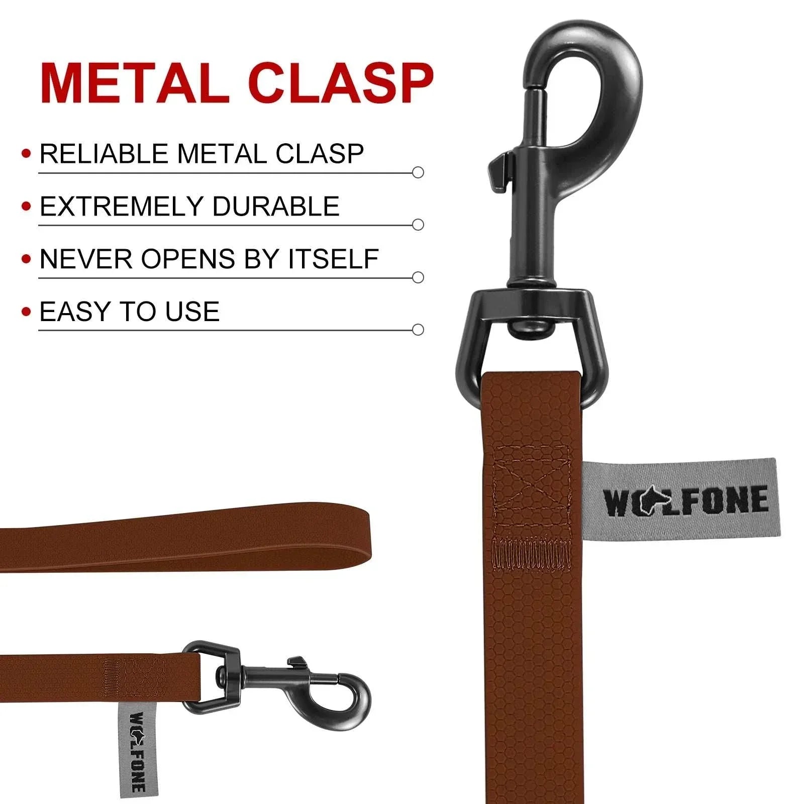 TrailFlex Long Dog Training Leash made of durable PVC for all dog sizes and outdoor training