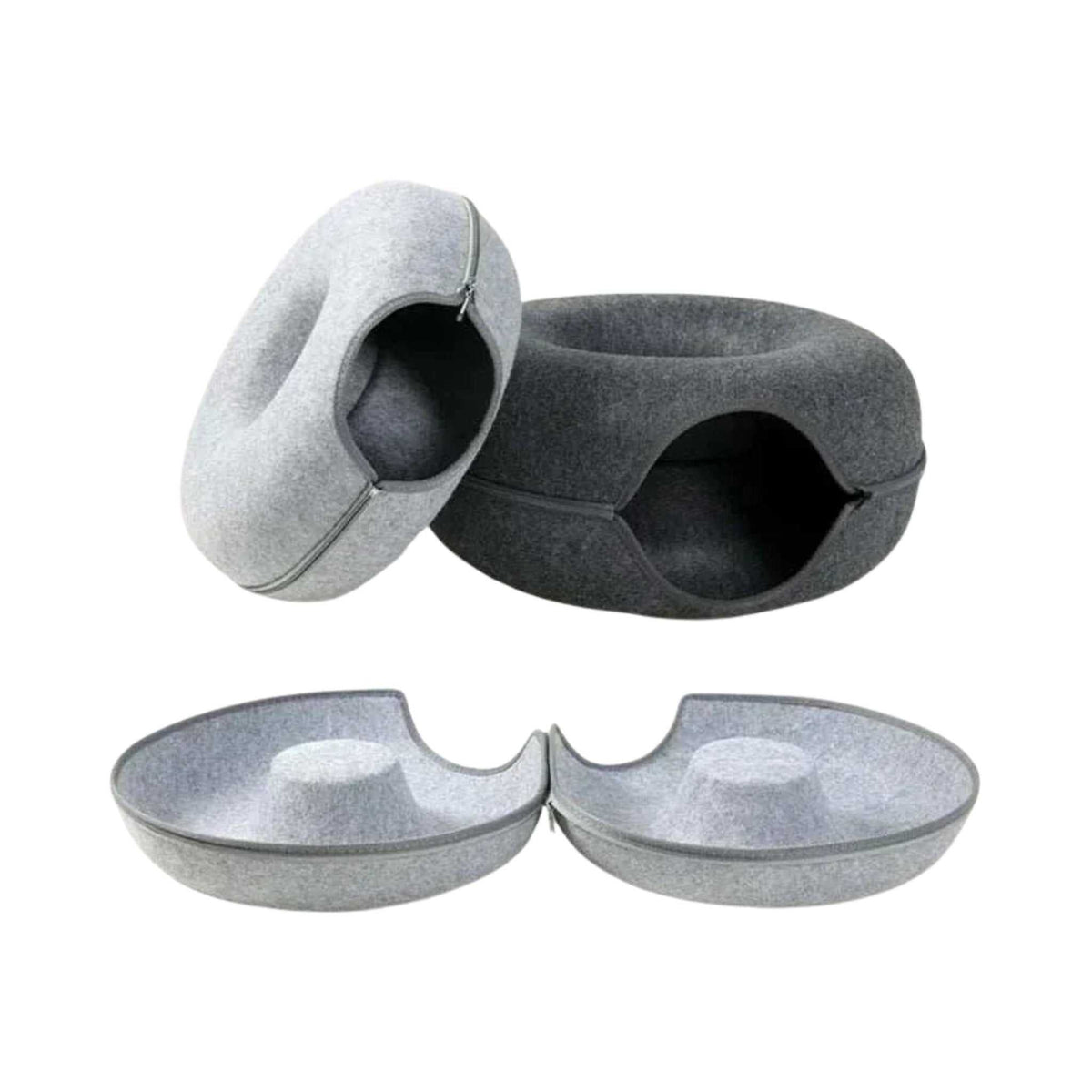PurrNest 2-in-1 Cat Tunnel Bed