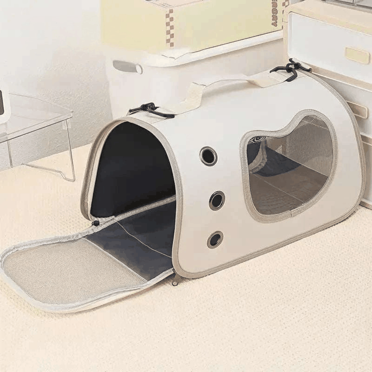 Pawluxe AirFlow Mesh Pet Carrier
