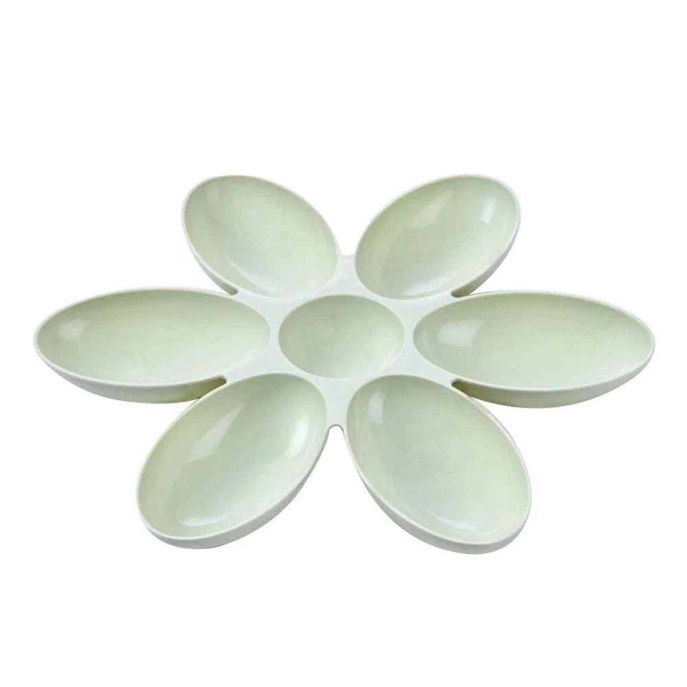 PetalFeast Multi-Cat Feeding Bowl – Flower-Shaped Multi Pet Food Dish