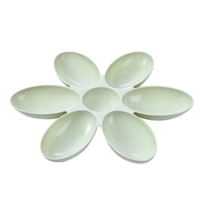 PetalFeast Multi-Cat Feeding Bowl – Flower-Shaped Multi Pet Food Dish