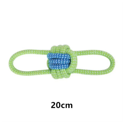PawzTug Cotton Dental Rope Toy