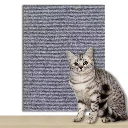 Cat Scratch Mat self-adhesive furniture protector preventing cat scratches on sofas and walls