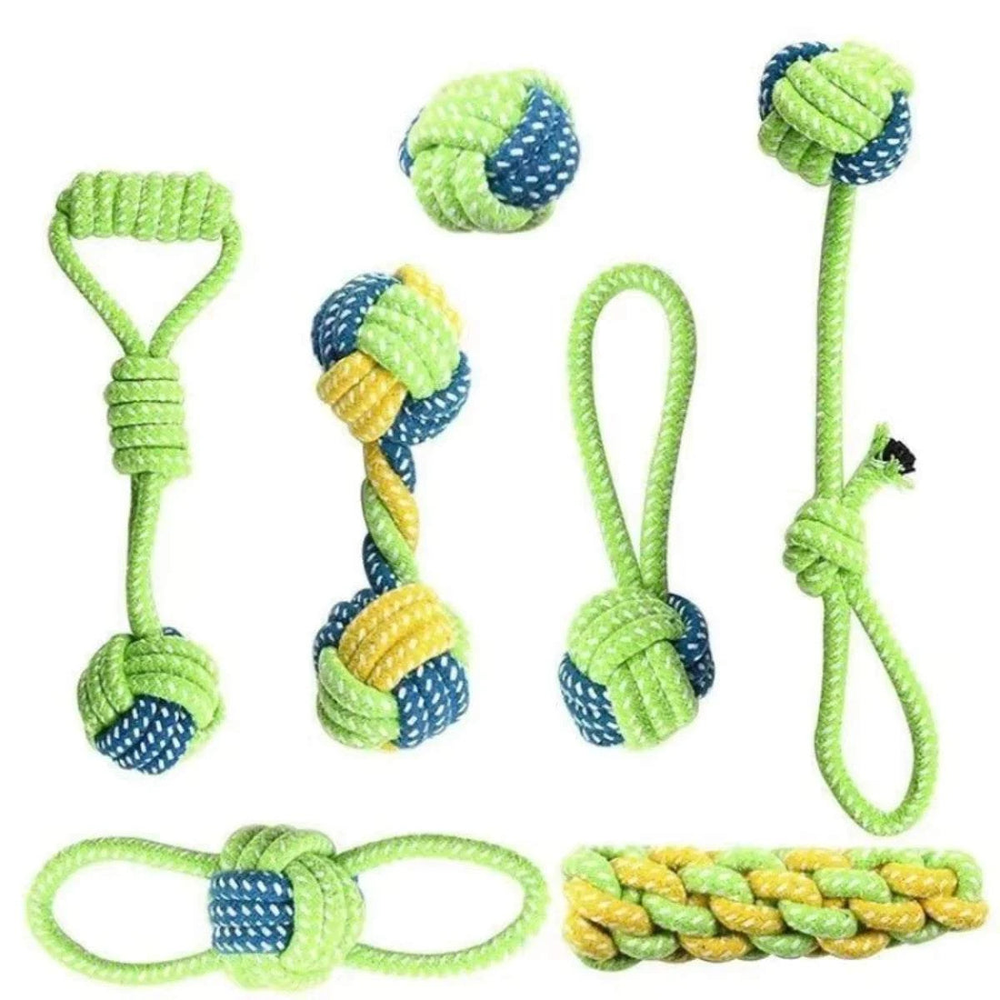 PawzTug Cotton Dental Rope Toy