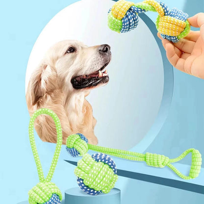 PawzTug Cotton Dental Rope Toy