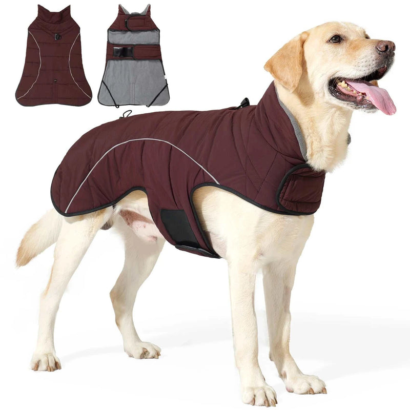 TrailGuard Reflective Dog Coat