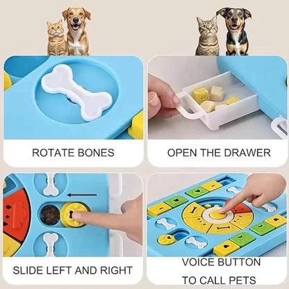 PawzPuzzle 4-in-1 Interactive Feeder