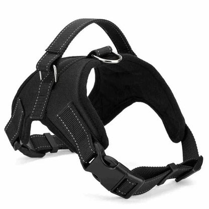 ComfortFit Reflective Dog Harness nylon vest with adjustable straps and reflective accents for dogs