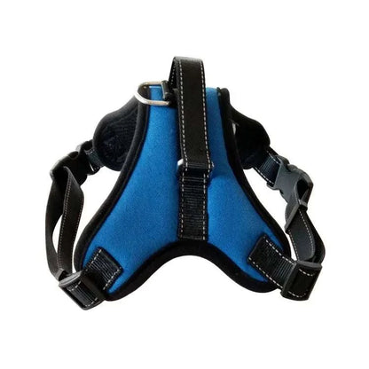 ComfortFit Reflective Dog Harness in breathable nylon with adjustable straps and reflective accents