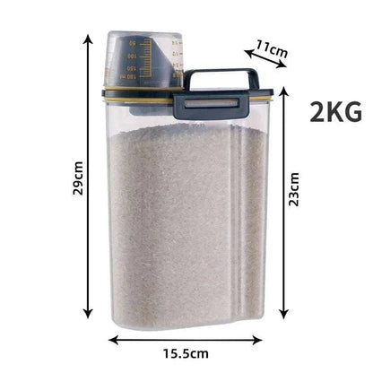 FreshSeal Airtight Pet Food Storage Container with large capacity and airtight lid for keeping pet food fresh and dry