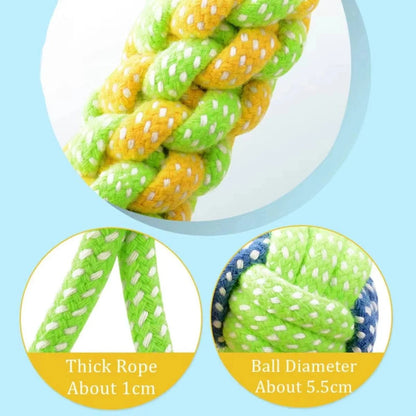 PawzTug Cotton Dental Rope Toy