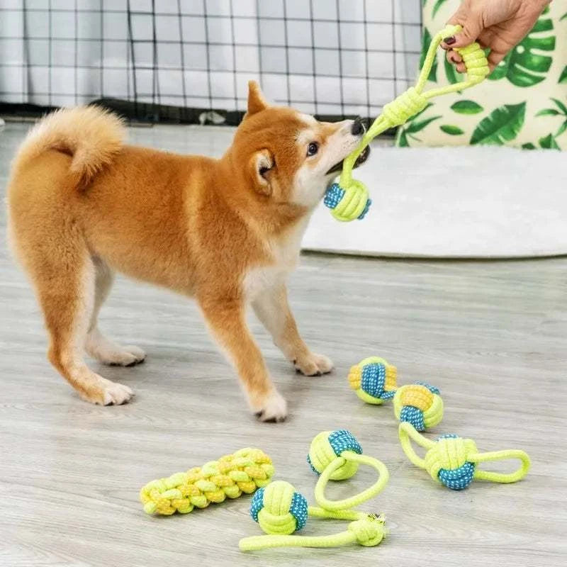PupQuest Linen Chew Toy