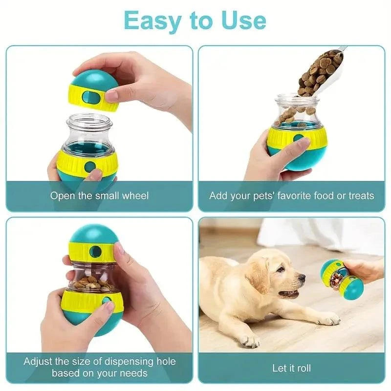 PuzzleTreat Interactive Slow Feeder dog toy for slow feeding and mental stimulation