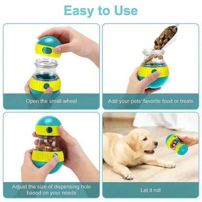 PuzzleTreat Interactive Slow Feeder dog toy for slow feeding and mental stimulation