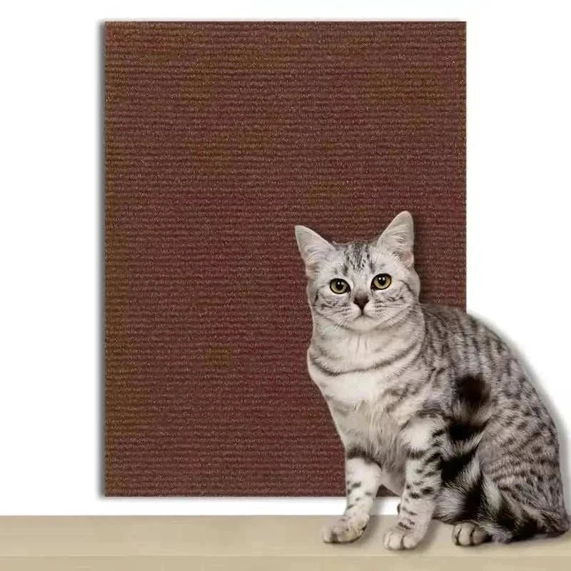 Cat Scratch Mat self-adhesive furniture protector for cats preventing claw damage