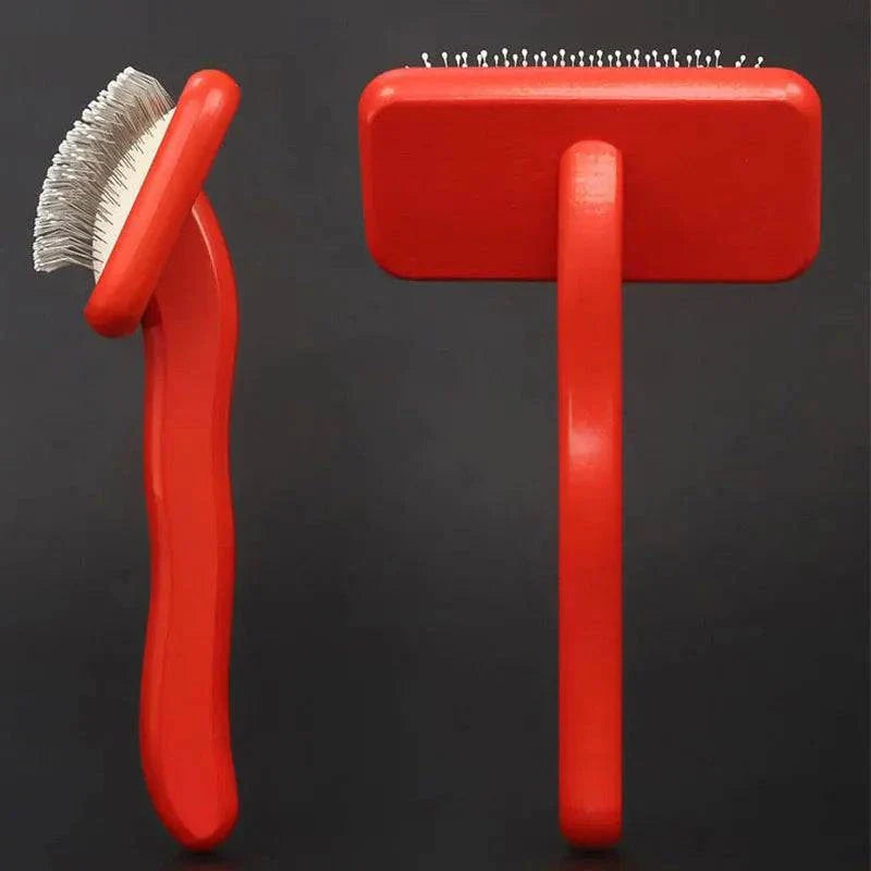 CoatCare Premium Grooming Brush with stainless steel pins for dogs and cats grooming