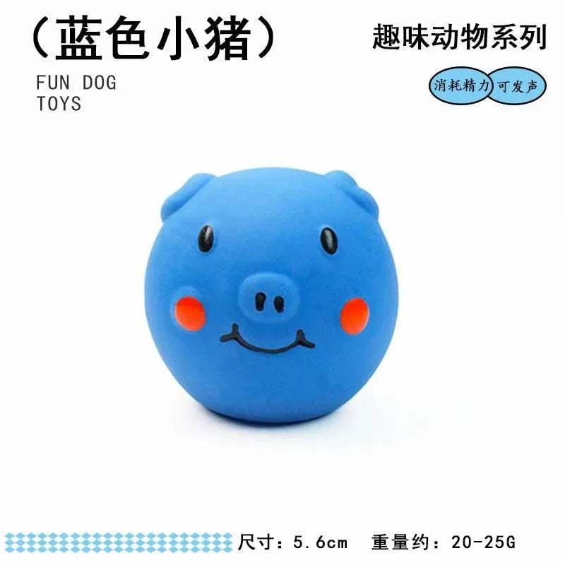 SqueakyPaws Latex Dog Toy durable squeaky chew toy for dogs