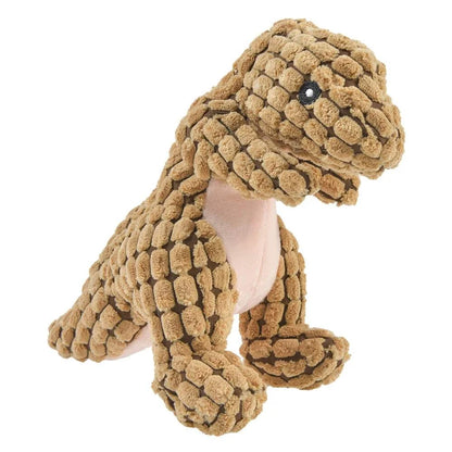 PawzDino Plush Squeak Toy