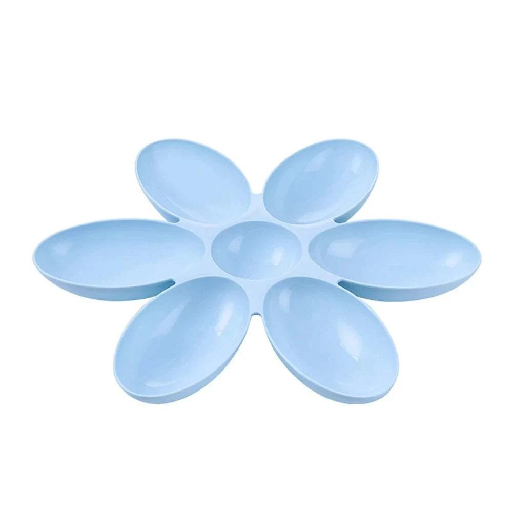 PetalFeast Multi-Cat Feeding Bowl – Flower-Shaped Multi Pet Food Dish