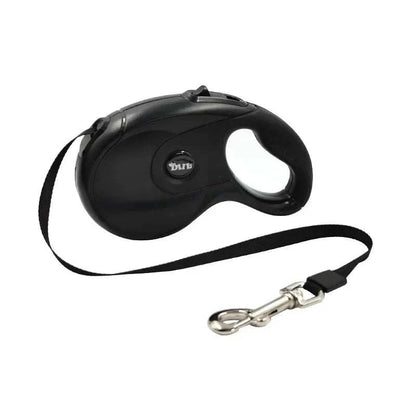FreeStride Retractable Dog Leash with ergonomic handle and durable nylon strap for adjustable walking distance