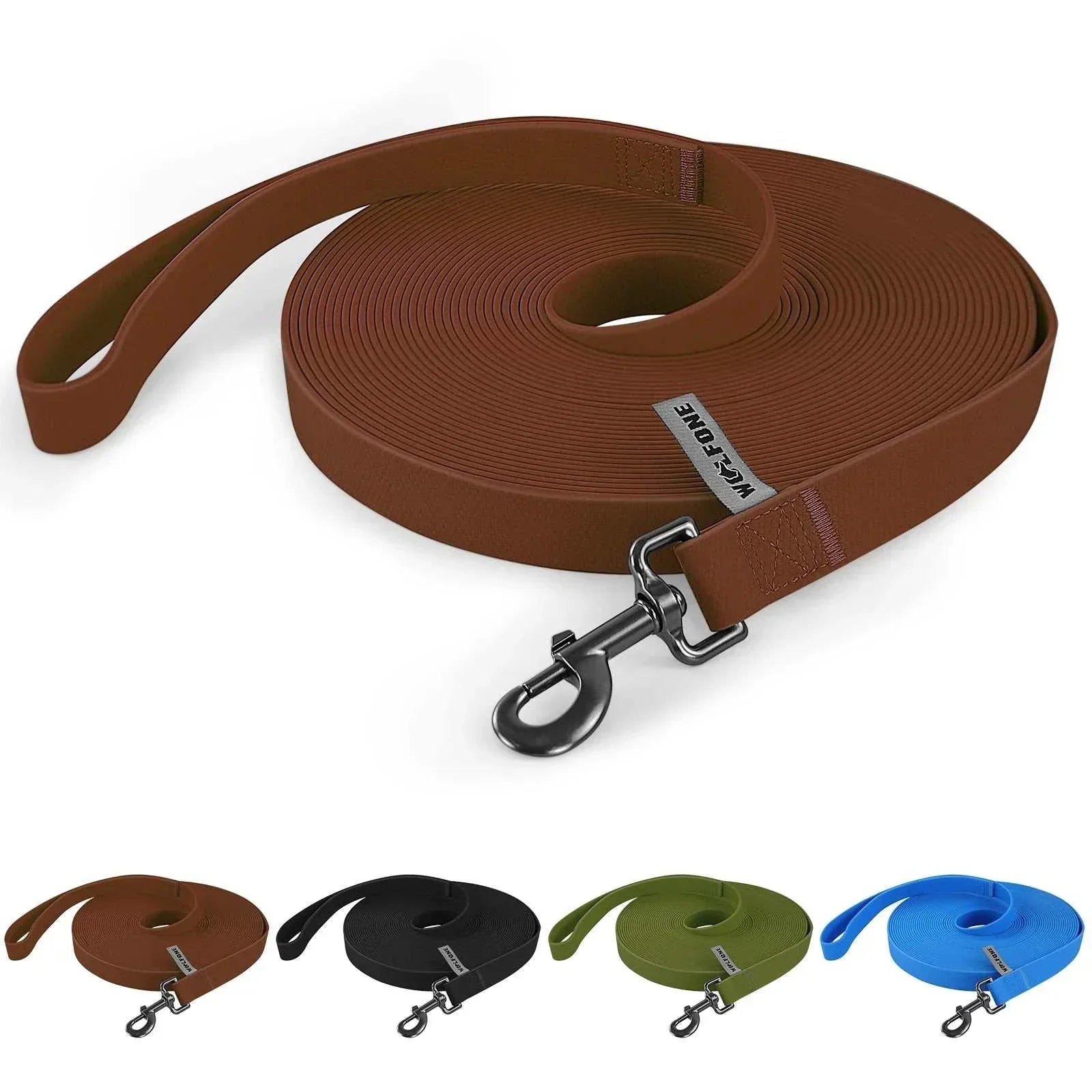 TrailFlex Long Dog Training Leash durable PVC material long leash for dog training and outdoor activities