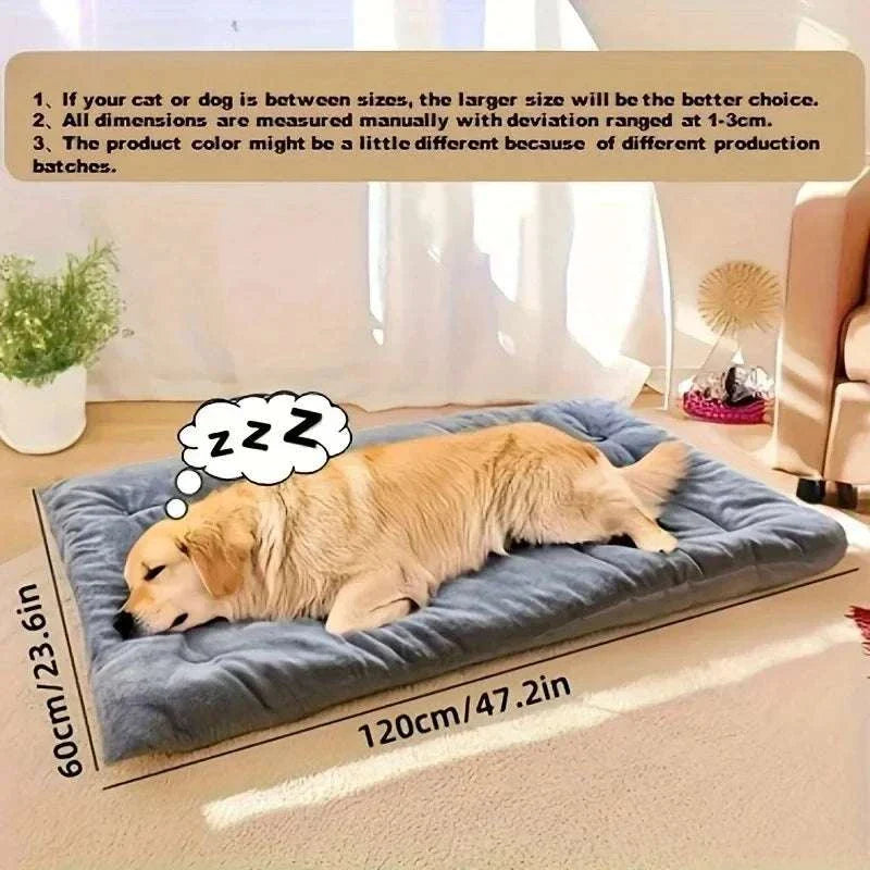 CloudRest Plush Pet Bed ultra-soft plush cushion for dogs and cats comfortable versatile solid color design