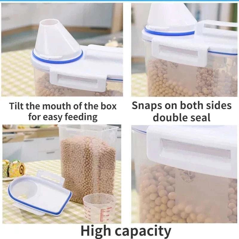 PawzStore FreshLock Pet Food Container