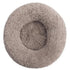 Round plush pet bed for large dogs and cats, super soft and warm, multiple sizes 40-90cm, machine washable with non-slip bottom
