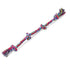 TugPro Rope Chew Toy durable knotted woven linen rope for medium and large dogs playing tug-of-war and chewing