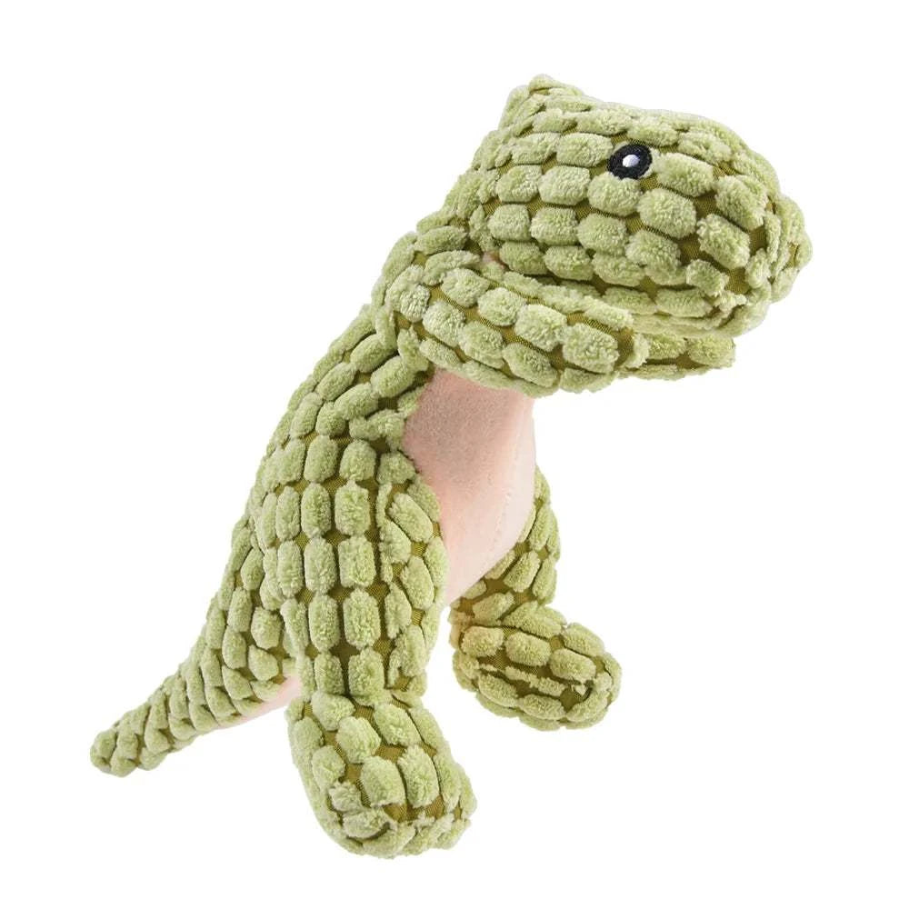 PawzDino Plush Squeak Toy