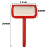CoatCare Premium Grooming Brush with stainless steel pins for gentle pet grooming and shedding control