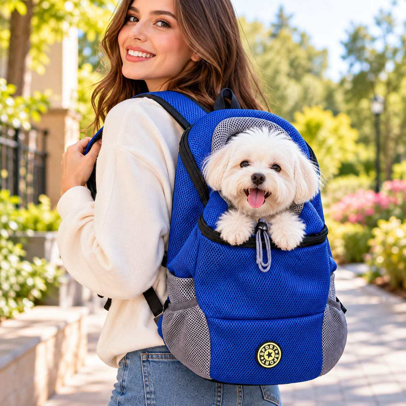 PawVenture Front-Fold Carrier Backpack